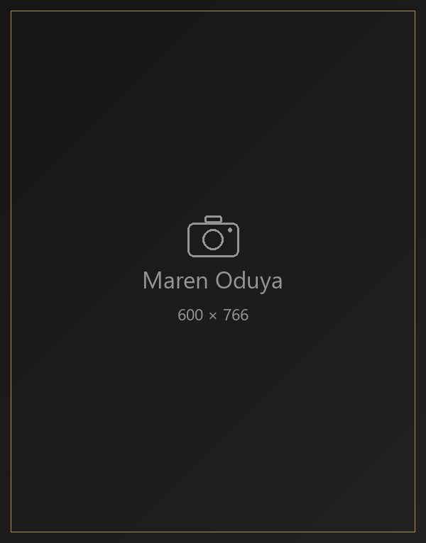 Maren Oduya, portfolio portrait
