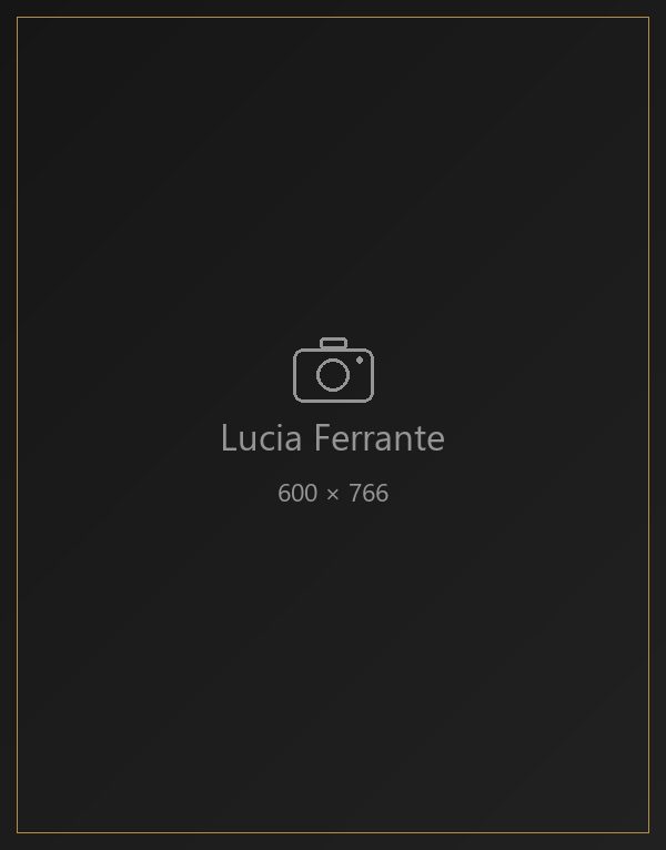 Lucia Ferrante, portfolio portrait